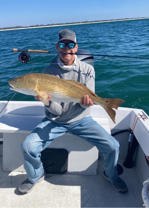 Angler showing a catch