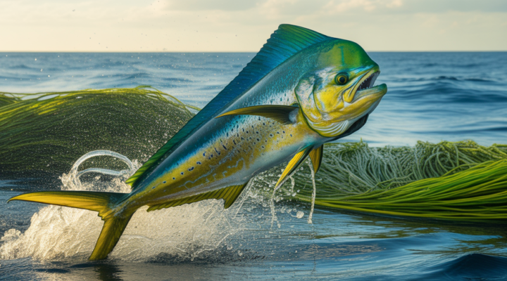 Finding Mahi Weed Lines Off Florida