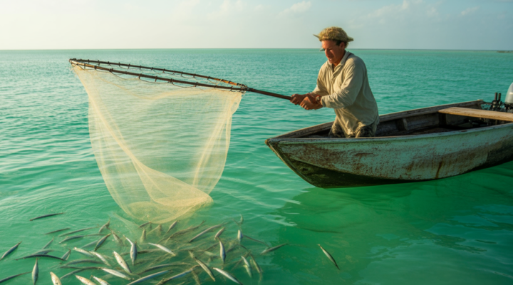 Florida Cast Net Bait Catching Guide