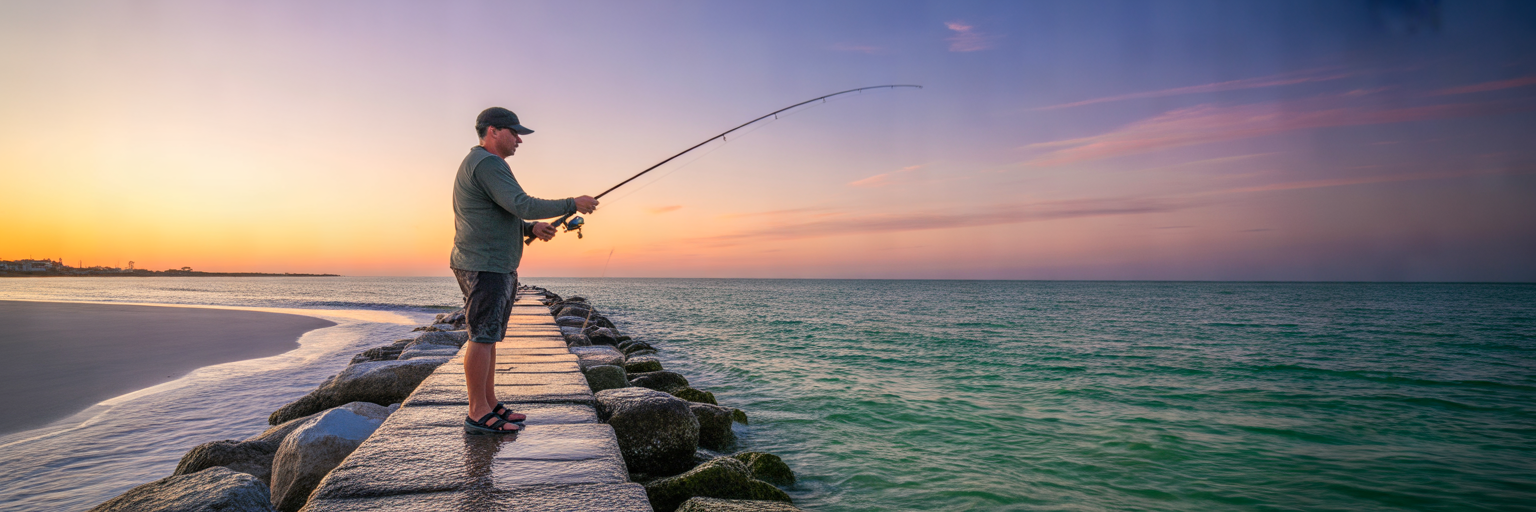 Destin Shore Fishing Access Guide for Visiting Anglers