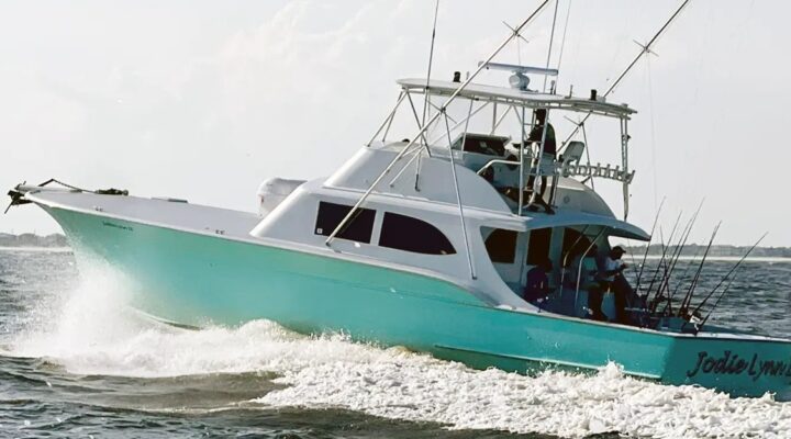 Jodie Lynn sportfishing boat cruising from St Augustine